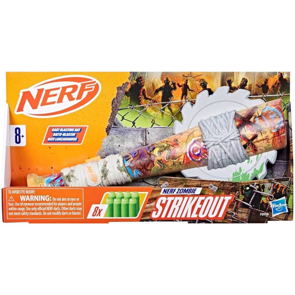 Nerf Zombie Strikeout Pjenasti Pištolj