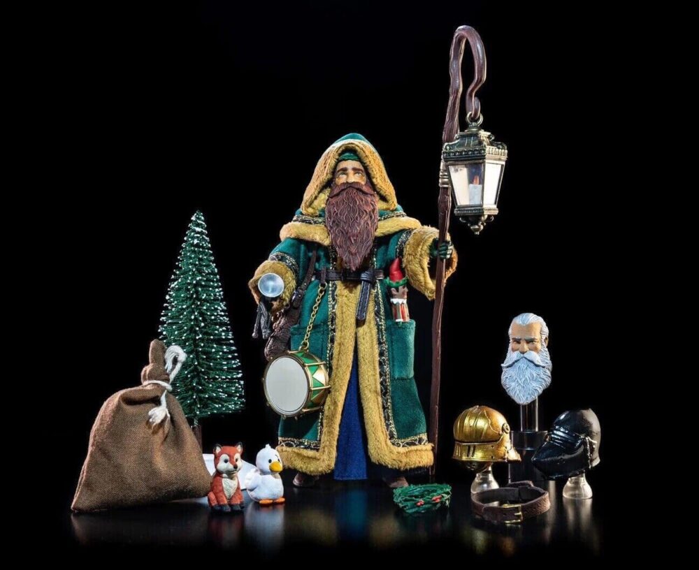 Obscura Father Christmas Green Robes Akcijska Figura 15 Cm