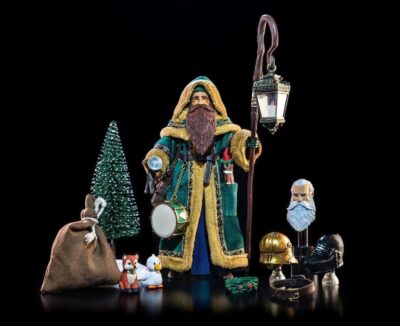 Obscura Father Christmas Green Robes Akcijska Figura 15 Cm