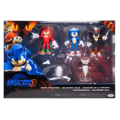 Sonic The Hedgehog 3 Set Figurica 6 Cm 1