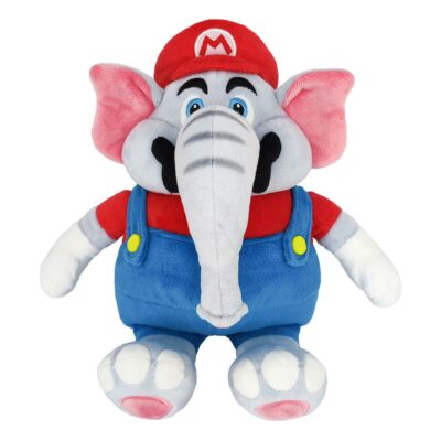 Super Mario Bros. Wonder Plišana Igračka Mario Elefant 27 Cm