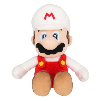 Super Mario Plišana Igračka Mario Fire 24 Cm