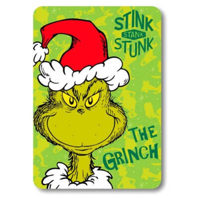 The Grinch Flis Deka 100×140 Cm