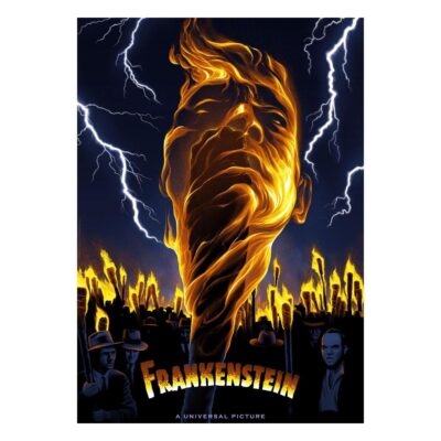 Universal Monsters Art Print Frankenstein Limited Edition