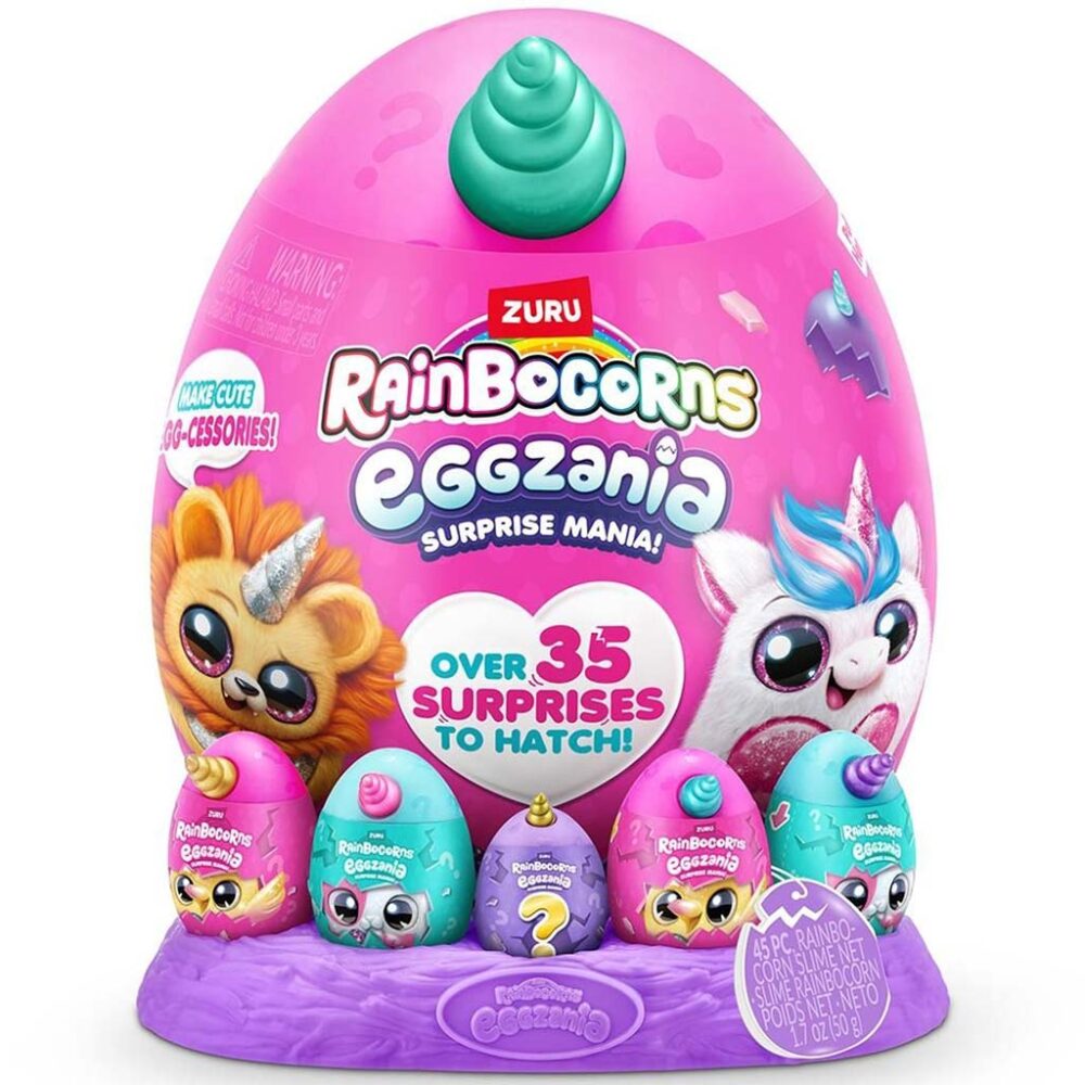 Zuru Rainbocorns Eggzania Surprise Mania Plišana Igračka U Jajetu Iznenađenja