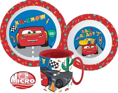 Disney Cars Micro Plastični Set Za Jelo