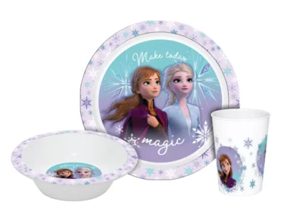 Disney Frozen Micro Plastični Set Za Jelo