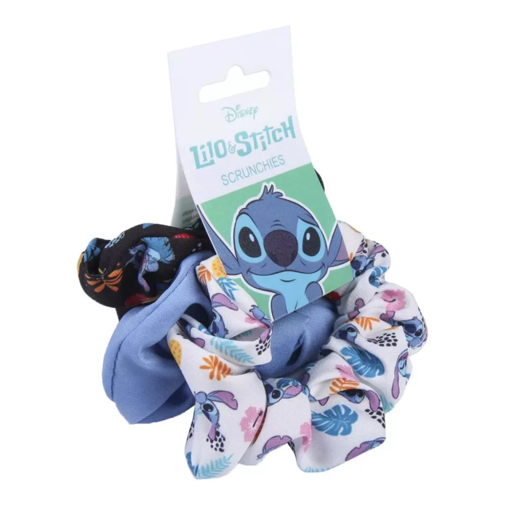 Disney Lilo And Stitch Gumice Za Kosu Set 3 Kom