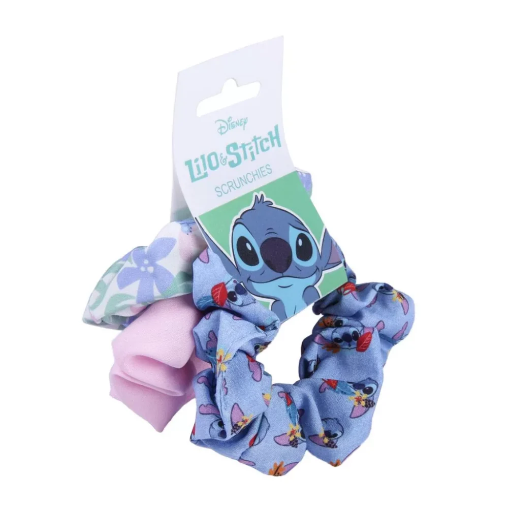 Disney Lilo And Stitch Gumice Za Kosu Set 3 Kom