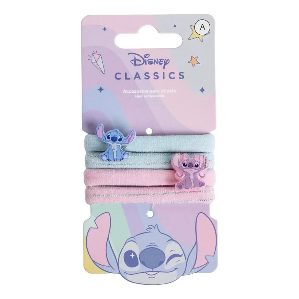 Disney Lilo And Stitch Gumice Za Kosu Set 4 Kom