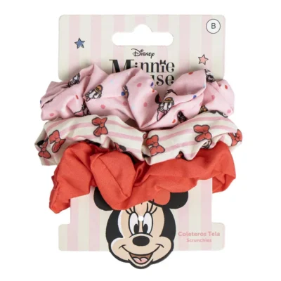 Disney Minnie Mouse Gumice Za Kosu Set 3 Kom