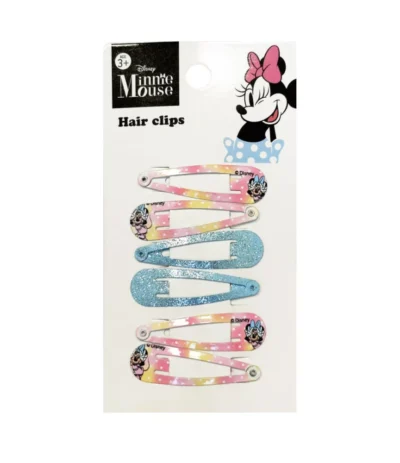 Disney Minnie Mouse Kopče Za Kosu Set 6 Kom