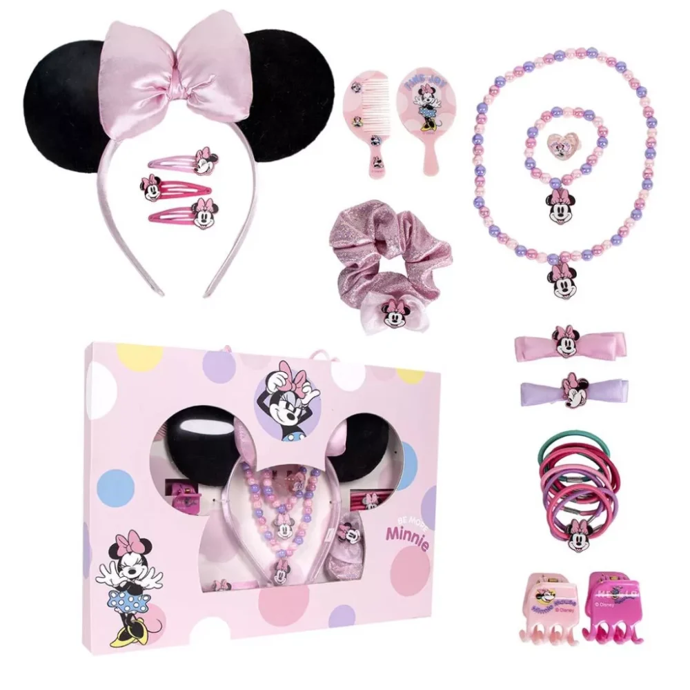 Disney Minnie Mousse Set Nakit I Dodaci Za Kosu