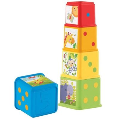 Fisher Price šarene Kocke Za Slaganje