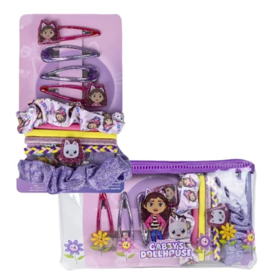 Gabby's Dollhouse Set Dodataka Za Kosu U Torbici