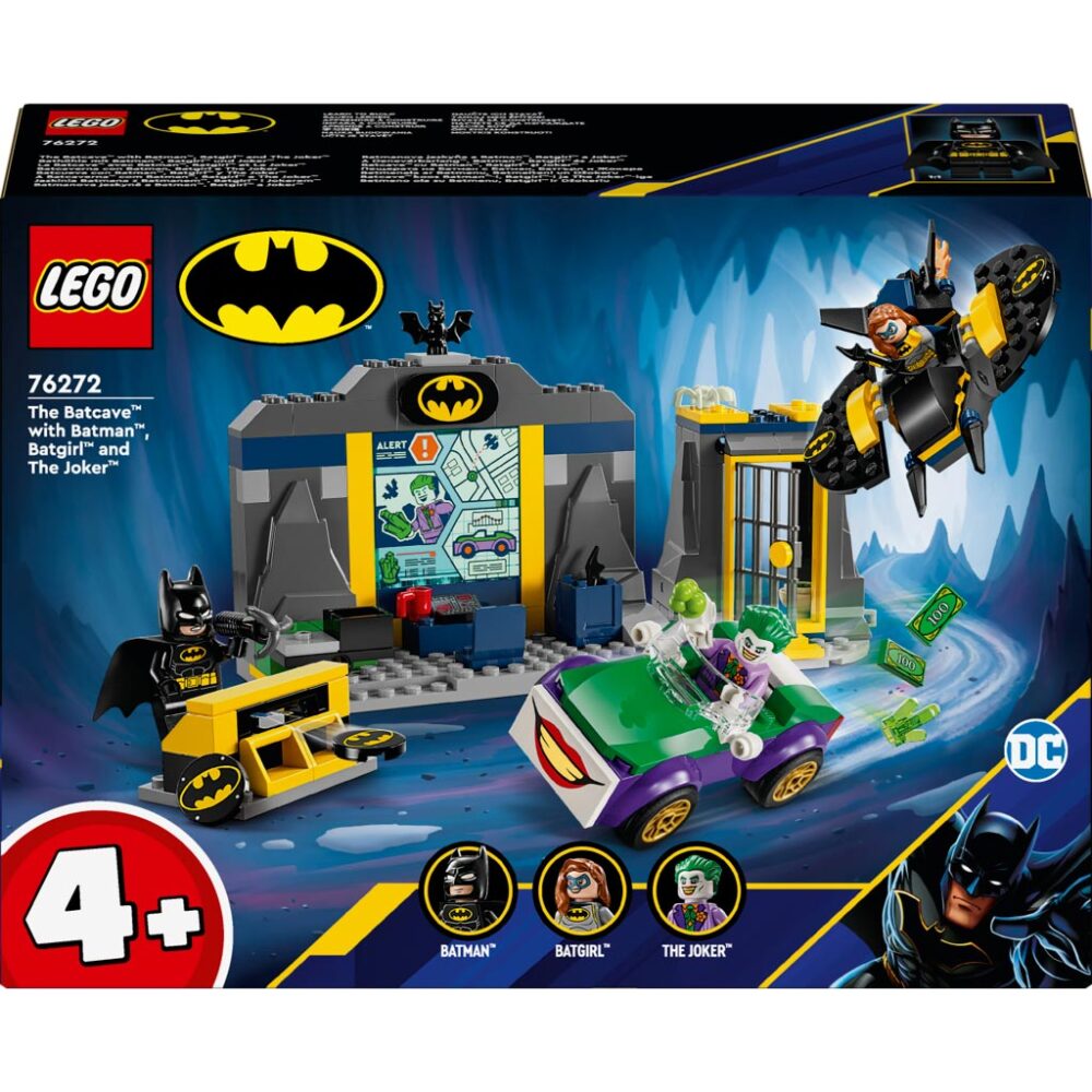 LEGO Super Heroes 76272 Batman, Batgirl, Joker I Batmanova špilja