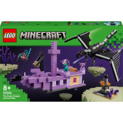 Lego Minecraft 21264 Enderski Zmaj I Brod