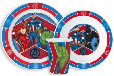 Marvel Avengers Micro Plastični Set Za Jelo