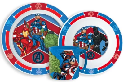 Marvel Avengers Micro Plastični Set Za Jelo