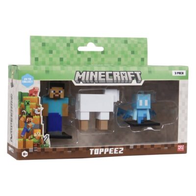 Minecraft Figura Toppeez 3 Pack