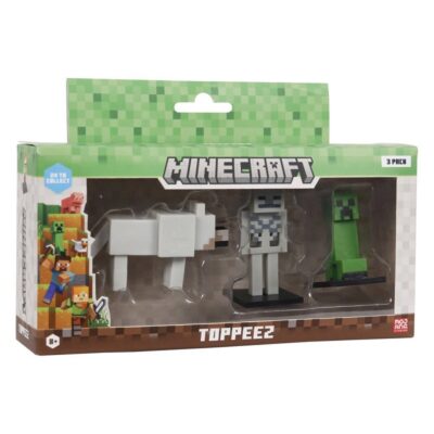 Minecraft Figura Toppeez 3 Pack