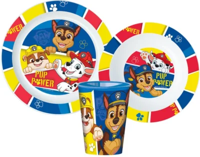 Paw Patrol Micro Plastični Set Za Jelo