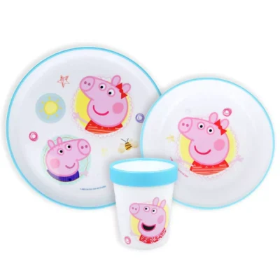 Peppa Pig Micro Plastični Set Za Jelo