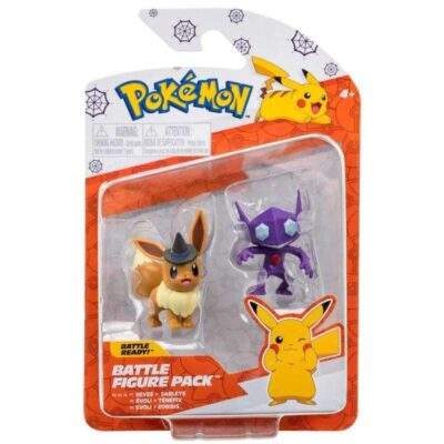 Pokemon Battle Figure Halloween Eevee & Sableye Akcijska Figura W1