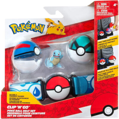 Pokemon Clip 'N Go Poke Ball Belt Set