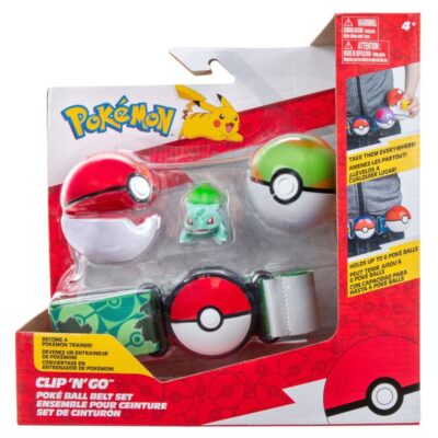 Pokemon Clip 'N Go Poke Ball Bulbasaur Set