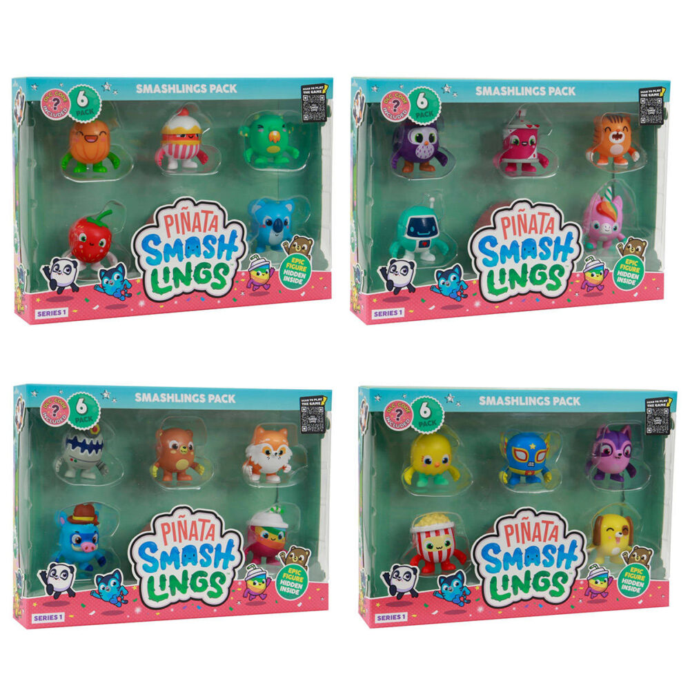 SORT Smashlings S1 Deluxe Box Figura 6 Pack