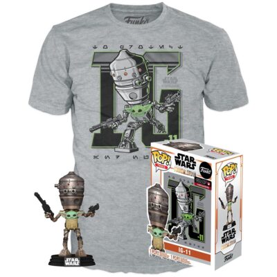 Set POP Figure I Tee Star Wars IG 11 Majica Za Odrasle