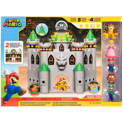 Super Mario Deluxe Bowser Castle Set Za Igru