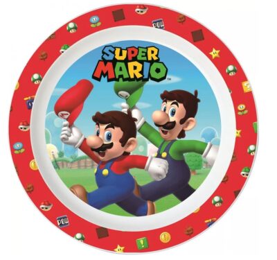 Super Mario Micro Plastični Tanjur 22 Cm