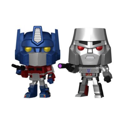 Transformers Retro Series POP! Optimus Prime I Megatron Duo Pack Movies Vinyl Figures 9 Cm