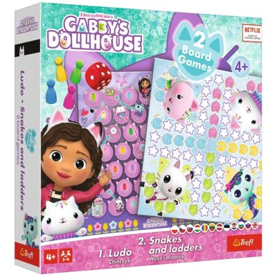 Gabby’s Dollhouse 2u1 Set Drušvenih Igara Gabina Kuća Igračaka 02590