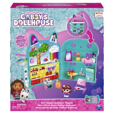 Gabina Kuća Lutaka Mini Gabby's Dollhouse Set Za Igru