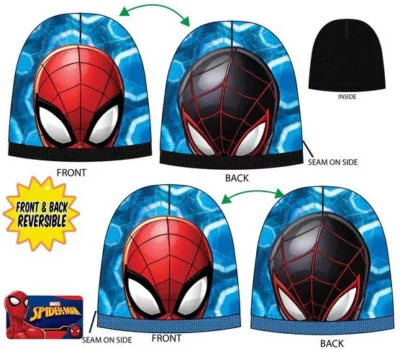 Spider-man Reversible zimska kapa za djecu