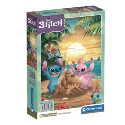 Disney Lilo And Stitch Puzzle 500 Kom I Poster Clementoni