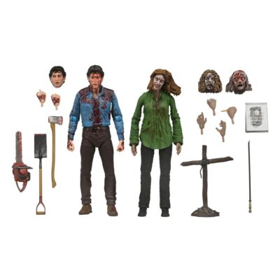 Evil Dead Ultimate Duo Pack Bloody Ash & Cheryl Williams Akcijska Figura 18 Cm