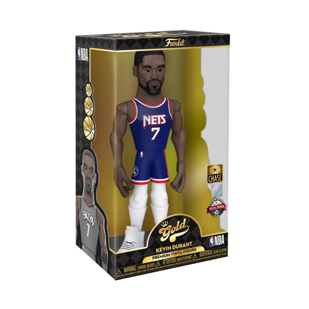 Funko Gold 12 NBA Nets Kevin Durant