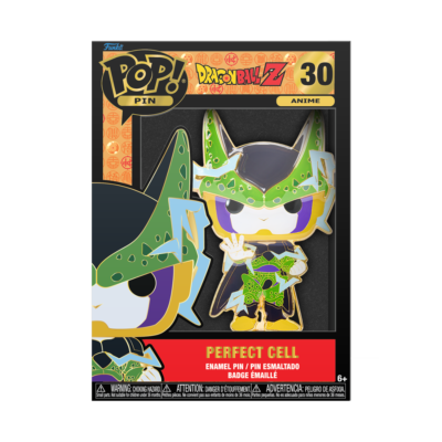 Funko POP Dragon Ball Z! Enamel Pin Perfect Cell Figura 10 Cm