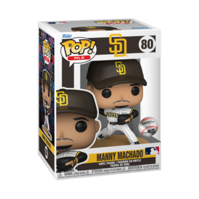 Funko POP MLB! Padres Manny Machado Figura 9 Cm