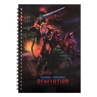 Masters Of The Universe Revelation He Man With Battle Cat Notebook Bilježnica