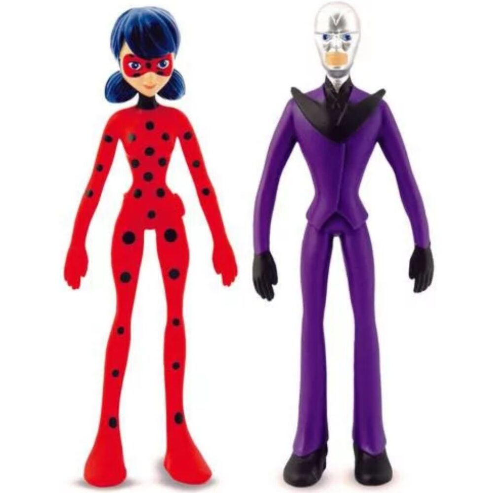 Miraculous Ladybug Bubamara I Hawk Moth Bend Ems Akcijska Figura 15 Cm