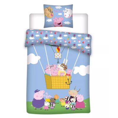 Peppa Pig Posteljina 100x140 Cm, 40x45 Cm 18530