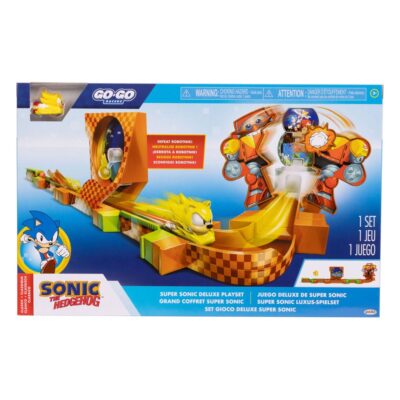 Sonic The Hedgehog Go Go Racers Deluxe Playset