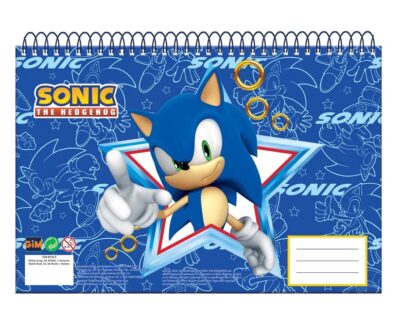 Sonic The Hedgehog A 4 Blok Za Crtanje