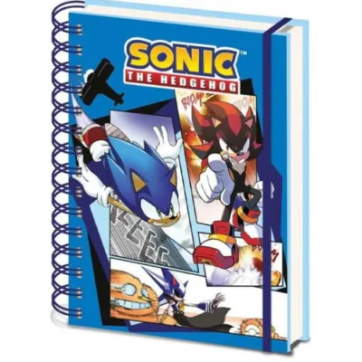 Sonic the Hedgehog A5 notebook bilježnica