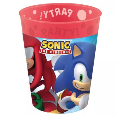 Sonic The Hedgehog Micro Premium Plastična čaša Set 4 Pcs 250 Ml